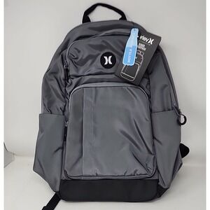 Hurley Rider Backpack, Cool Grey, Durable Adjustable Straps
